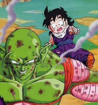 Dragon Ball Wallpaper Gohan And Piccolo By Aloli