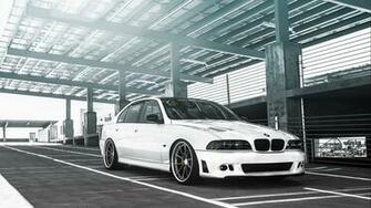 Wallpaper Bmw M5 Tuning White Series