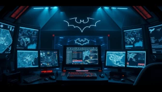 Batcomputer Wallpaper