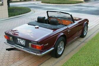 Triumph Tr6 Classic Convertible Wallpaper