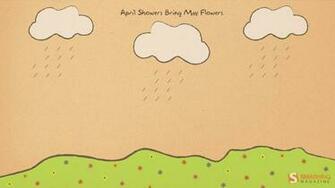 April Showers Bring Flowers Wallpaper