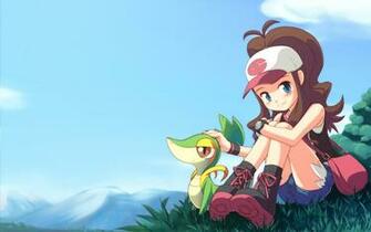 Wallpaper Pocket Monster Pokemon Girl Hat Being