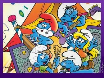 Smurf Desktop Wallpaper Rides Dolphin
