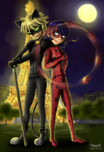 Ladybug And Cat Noir Wallpaper