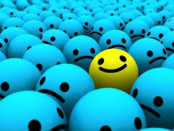 Cute Blue Wallpaper Group Balls Yellow Ball