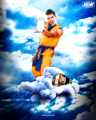 Sammy Guevara As Goku Wallpaper By Peraleswwe