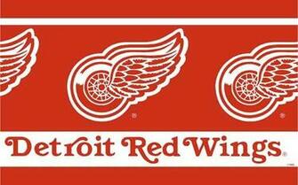 Detroit Red Wings Wallpaper Border