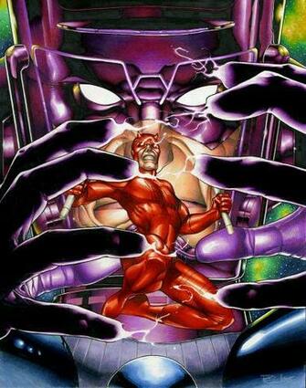 Daredevil Herald Of Galactus By Richardcox