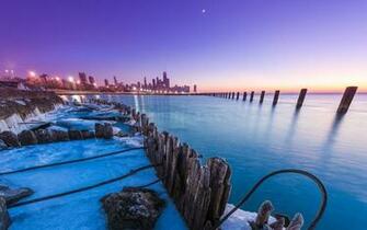 Winter In Chicago Wallpaper