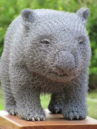 Chicken Wire Statues Wayfarer