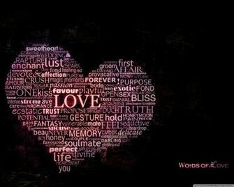 Love Typography 4k HD Desktop Wallpaper For Ultra Tv