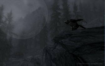 Skyrim Werewolf Wallpaper By Themerrywolf
