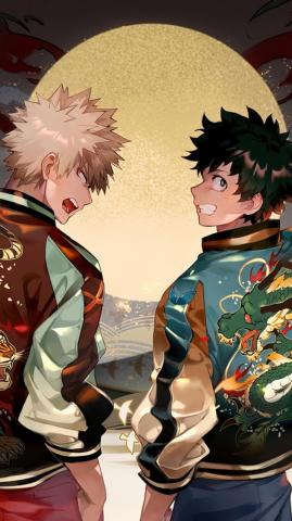 Katsuki Bakugo Izuku Midoriya Wallpaper 4k Pc Desktop 9910b