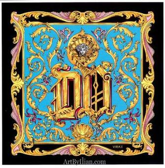 Versace Pattern Fabric Ilian Rachov For