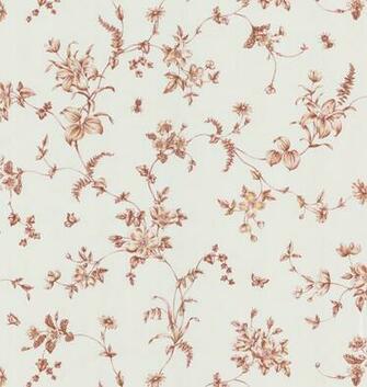 Brewster Burgundy Floral Vine Wallpaper