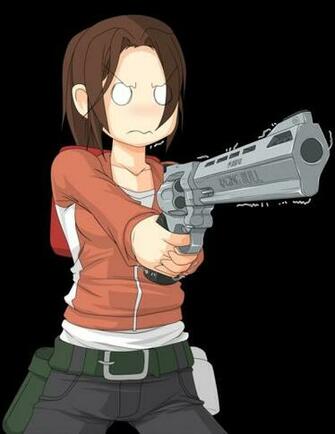 Funny Guns Anime Weapons Wallpaper