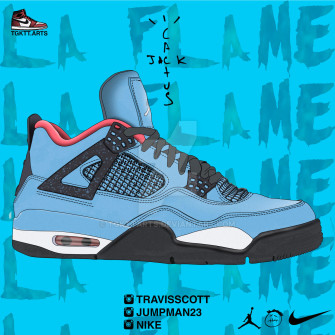 Air Jordan X Travis Scott Cactus Jack By Tgkttarts