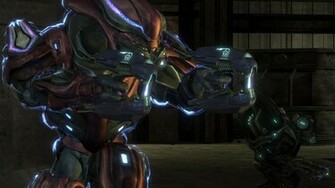 Halo Reach Wallpaper Monitor Screen Elite Sangheili Zealot Wielding