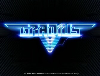 Gradius Home World Artwork Official Konami