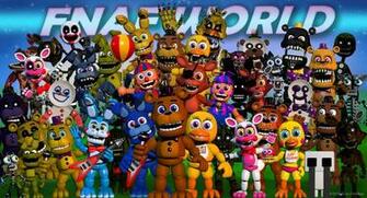 Fnaf World By Xbrowniiex