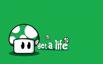 Mario Mushrooms Wallpaper