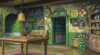 Arrietty Kitchen Anime Ghibli Studio Background