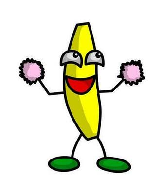 Moving Pictures Banana Funny Cool