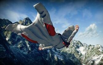 Extreme Sports Parachute Wingsuit Wallpaper