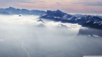 Mountain Mist Wallpaper