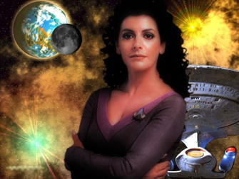 Counselor Deanna Troi Wallpaper
