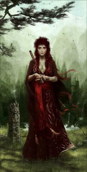 Melanie Delon Fantasy Art Photo