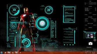 Iron Man Theme Wallpaper By Satzwin7