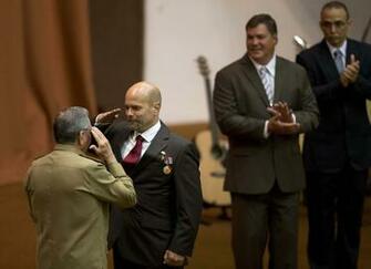 Cuba President Raul Castro Honors Spies Convicted In U S As