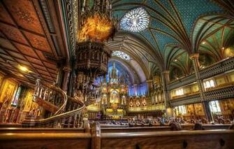 Wallpaper The Notre Dame Basilica Of De