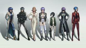 Anime Characters Illustration Ghost In The Shell Manga Kusanagi