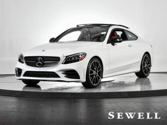 Used White Mercedes Benz C Class Coupe