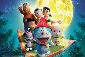 Doraemon And Friends Desktop Wallpaper In 3d