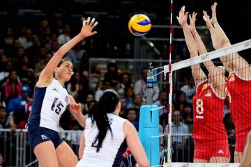 4k Ultra HD Volleyball Wallpaper Background Image