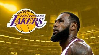 Wallpaper HD Lebron James Lakers Jersey Basketball
