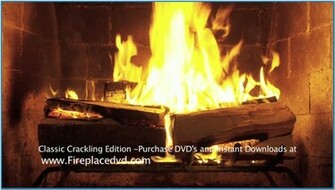 Burning Log Fire Screensaver Mac