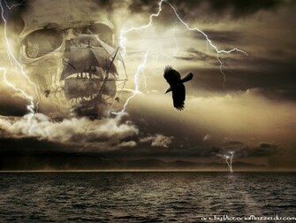Ghost Pirate Ship By Victoriamazzei
