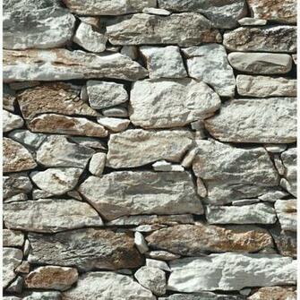 Millwood Pines Fawley Stonewall L X W Texture Wallpaper