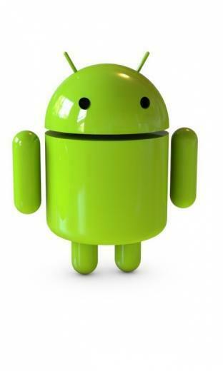 Wallpaper Android Robot Glass