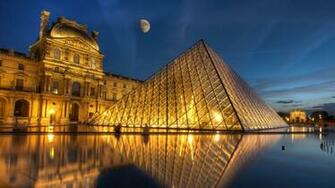 Louvre Museum Paris France Wallpaper