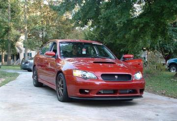 Subaru Legacy Gt Mile Drag Racing Timeslip