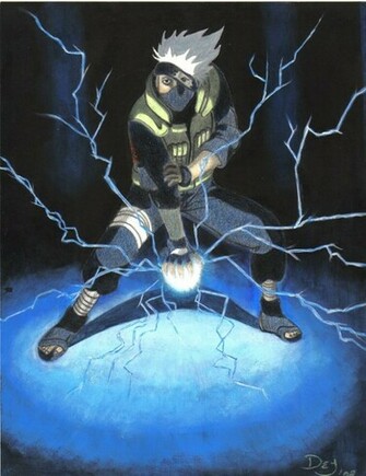 Kakashi Chidori By Crkt1234