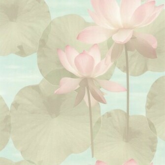 Rasch Lily Pad Wallpaper From I Love Bathroom