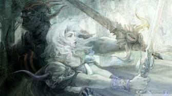 Horns Weapons Artwork Paladin Fantasy Art Final Iv