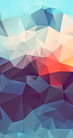 3d Phone Colorful Geometric Art Mountains H2u7jltprtyo8epc Wallpaper
