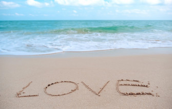Wallpaper Sand Sea Wave Beach Summer Love